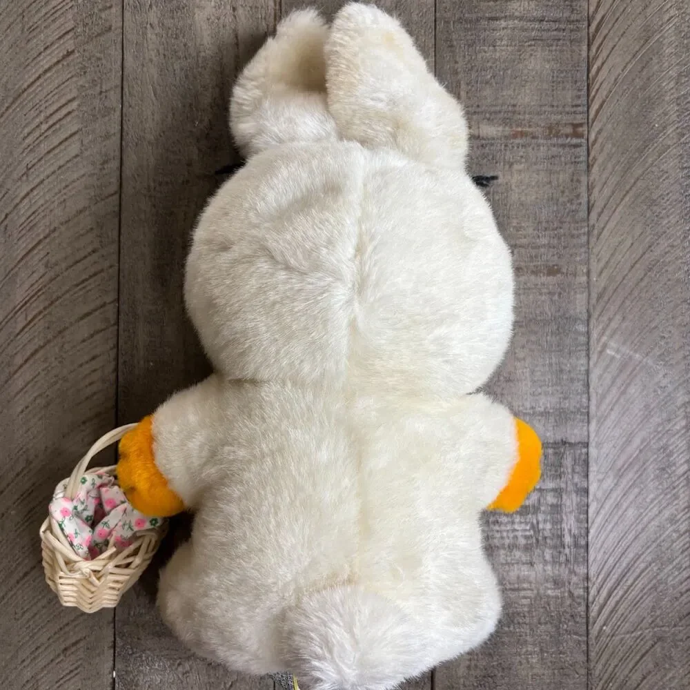Vintage 1981 Dakin Garfield Easter Bunny Plush Stuffed Toy 14”